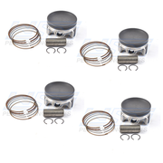 Set of 4 - WSM Yamaha SVHO 1.8L Piston Kit, STD 8.5:1