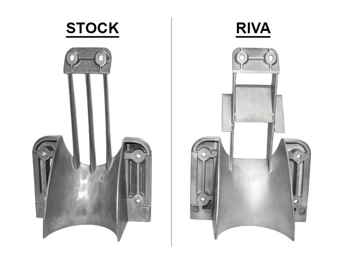 Riva Yamaha GP1800 Top-Loader Intake Grate with Pump Seal Kit - Dean's Team Racing / Watercraft Performance