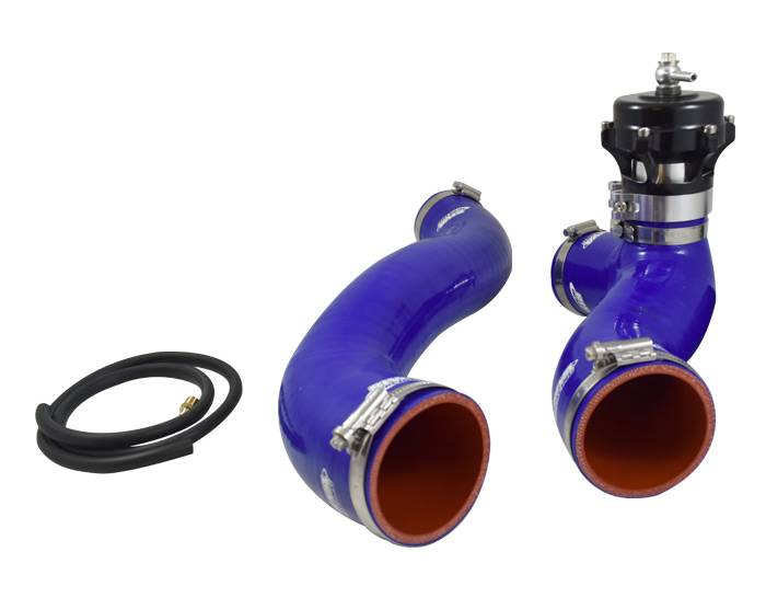 Riva Sea-Doo 300 Intercooler Tubing Upgrade Kit with Tial Blow-Off Valve - Dean's Team Racing / Watercraft Performance