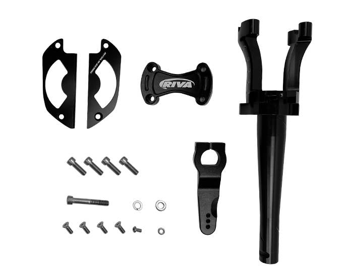 Riva Yamaha 2021+ GP1800R Pro-Series Steering System with 30" Bars & ODI Grips