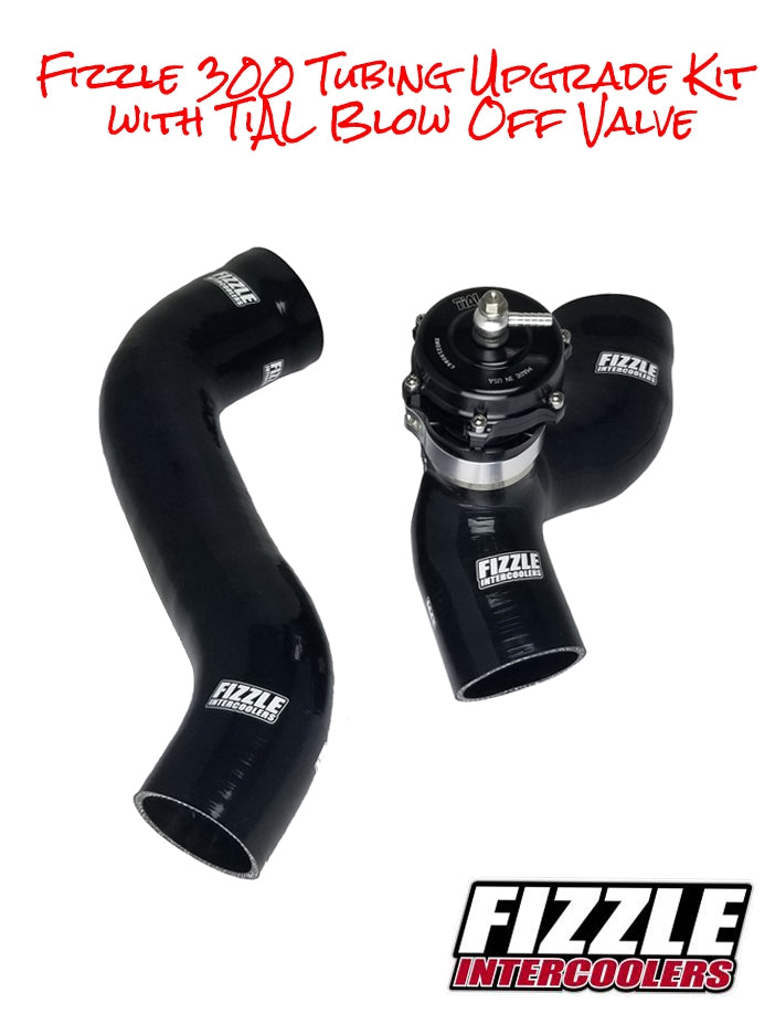 Fizzle Sea-Doo 300 Intercooler Tubing Upgrade Kit with Tial BOV