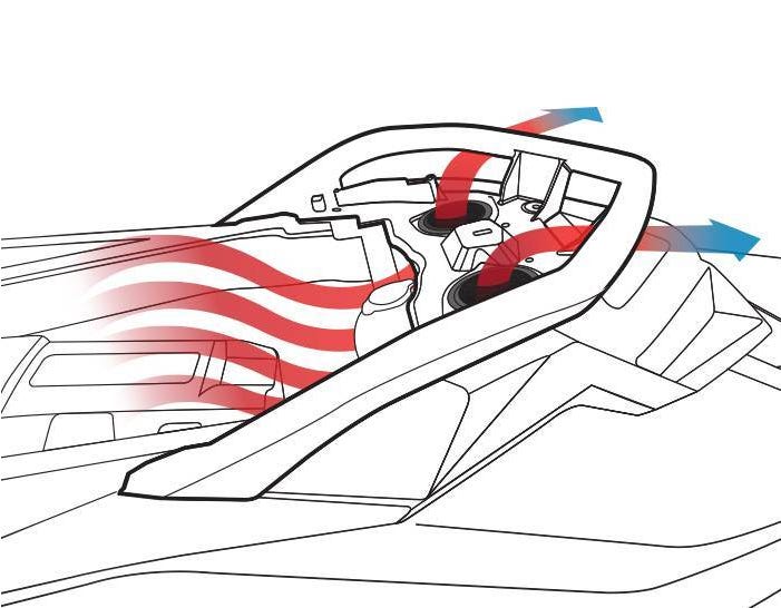 Riva Sea-Doo RXP-X/GTR-X Cool Air Vent