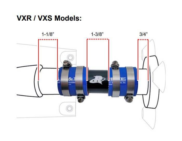 Riva Yamaha GP1800 & VXR/VXS Billet Driveshaft Sleeve Kit