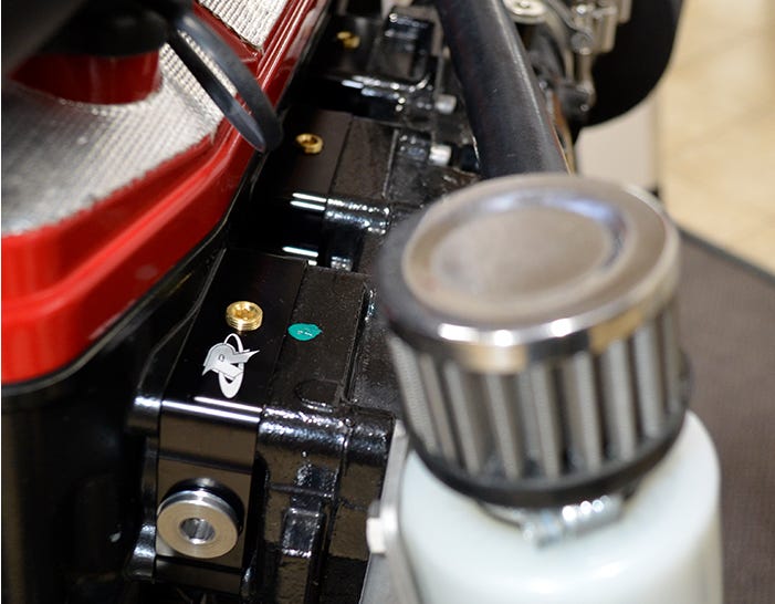 Riva Sea-Doo Exhaust Race Plate
