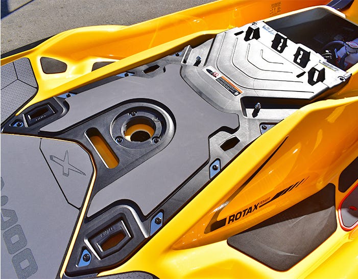 Riva Sea-Doo 2018+ RXT/GTX, 2021+ RXP & 2020+ GTR/GTI Engine Service Cover Washer Upgrade Kit