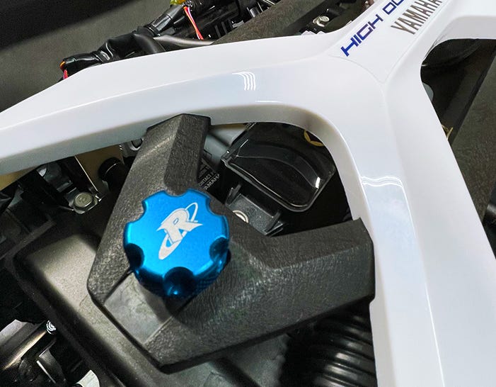 Riva Yamaha 1.8L Engine Cover Billet Knob Sets