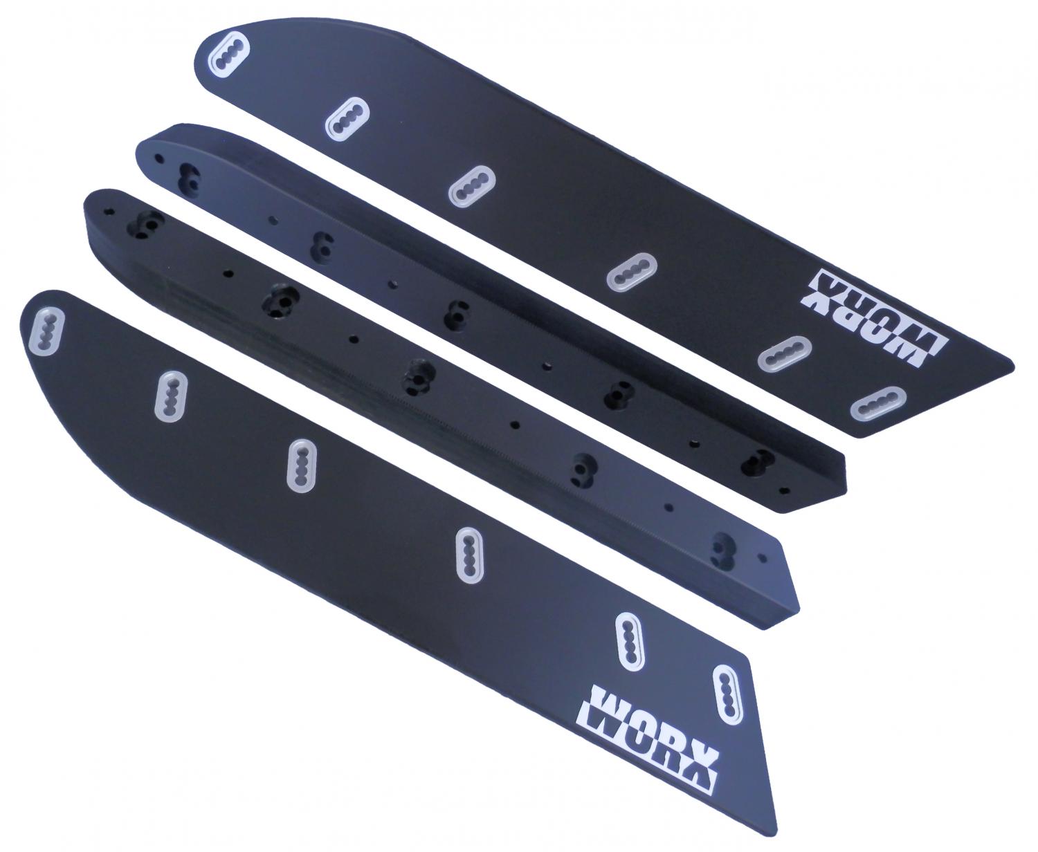 Worx Yamaha SHO 'Billet Insert' Sponsons - Dean's Team Racing / Watercraft Performance